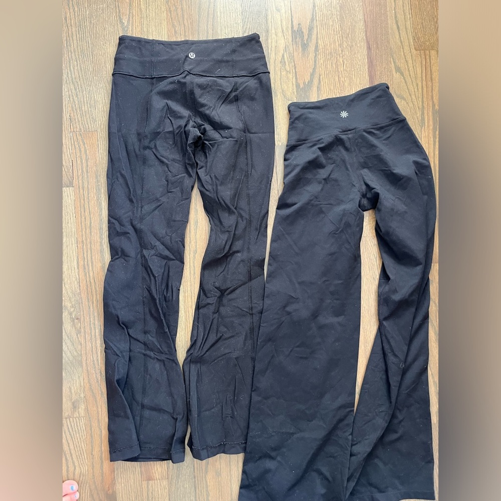 lululemon/athleta black pant bundle!